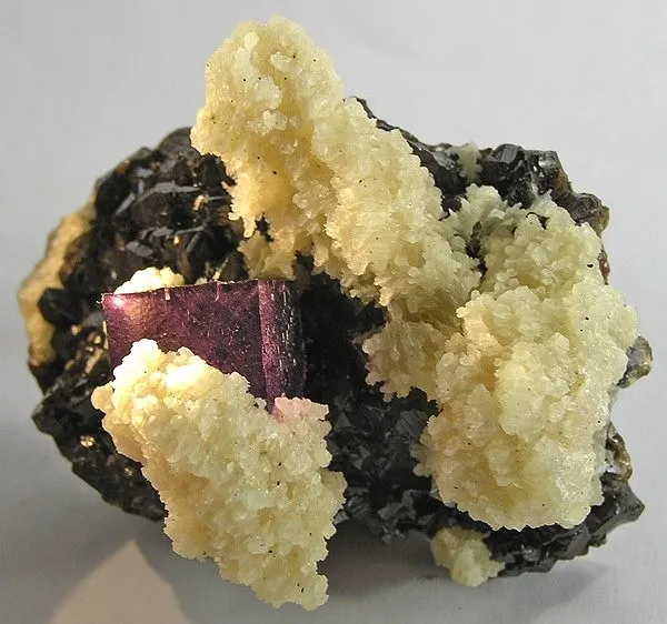 Fluorite, Baryte, Sphalerite image