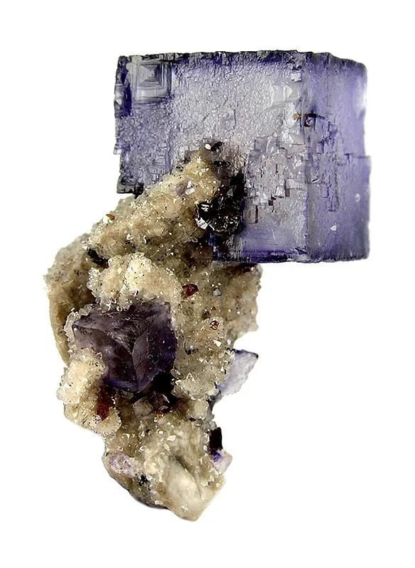 Fluorite, Baryte, Sphalerite image