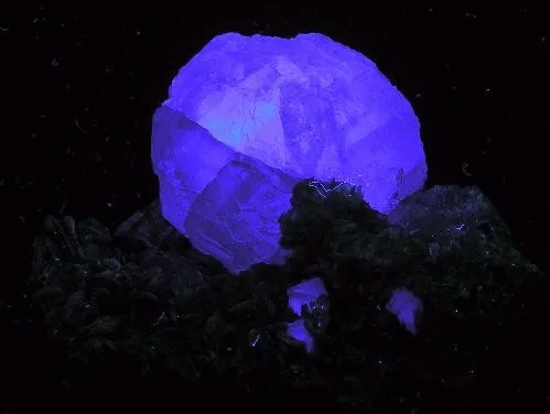 Fluorite, Beryl (Var: Aquamarine), Muscovite - image 2