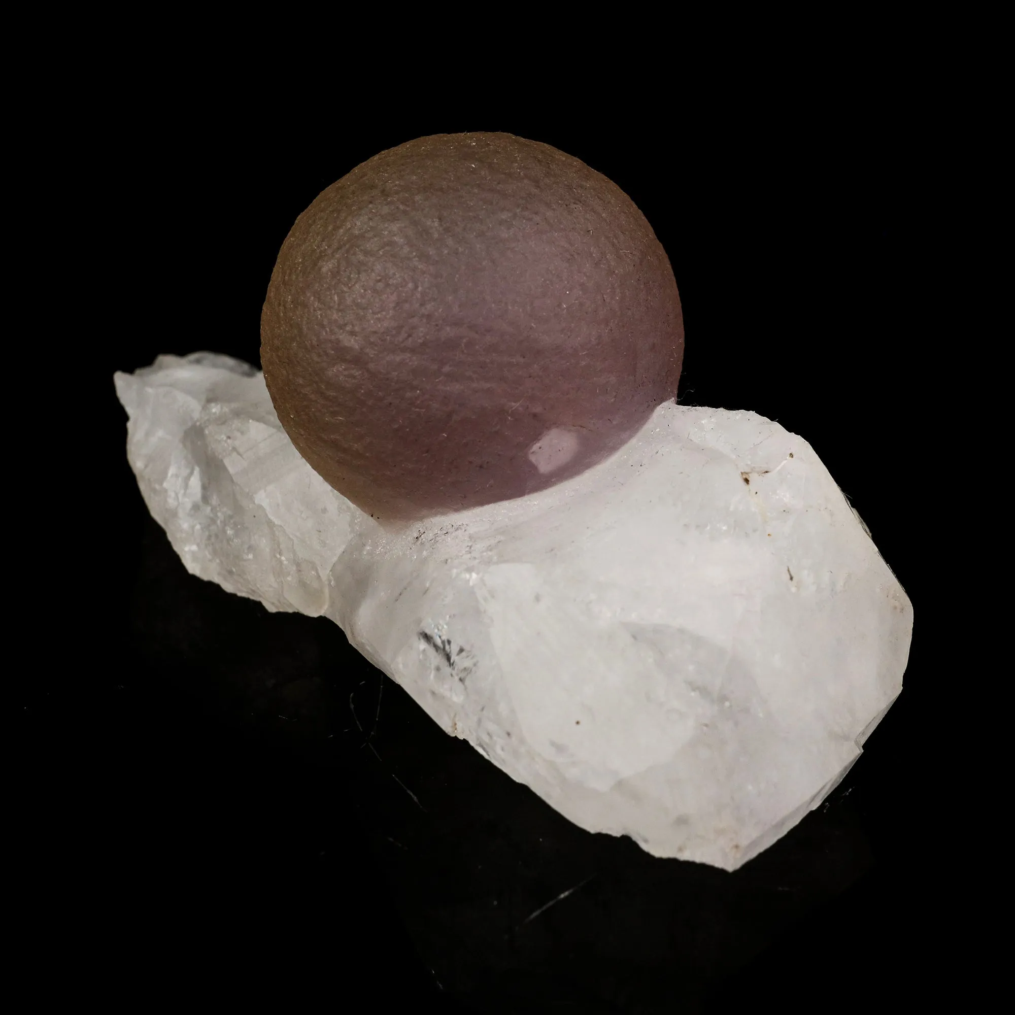 Fluorite blue on Quartz Rare Find Natural Mineral Specimen - image 3