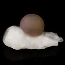 Fluorite blue on Quartz Rare Find Natural Mineral Specimen - image 4