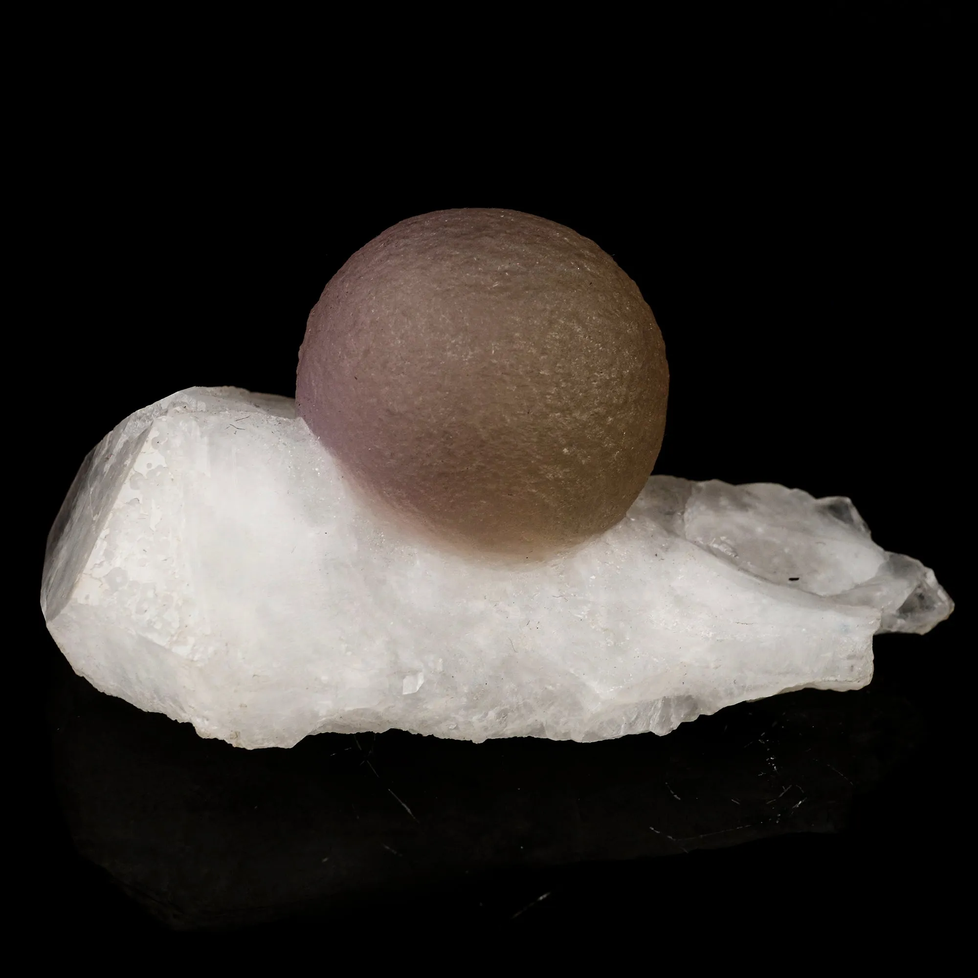 Fluorite blue on Quartz Rare Find Natural Mineral Specimen - image 4