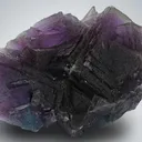Fluorite, blue to purple zoning - image 2