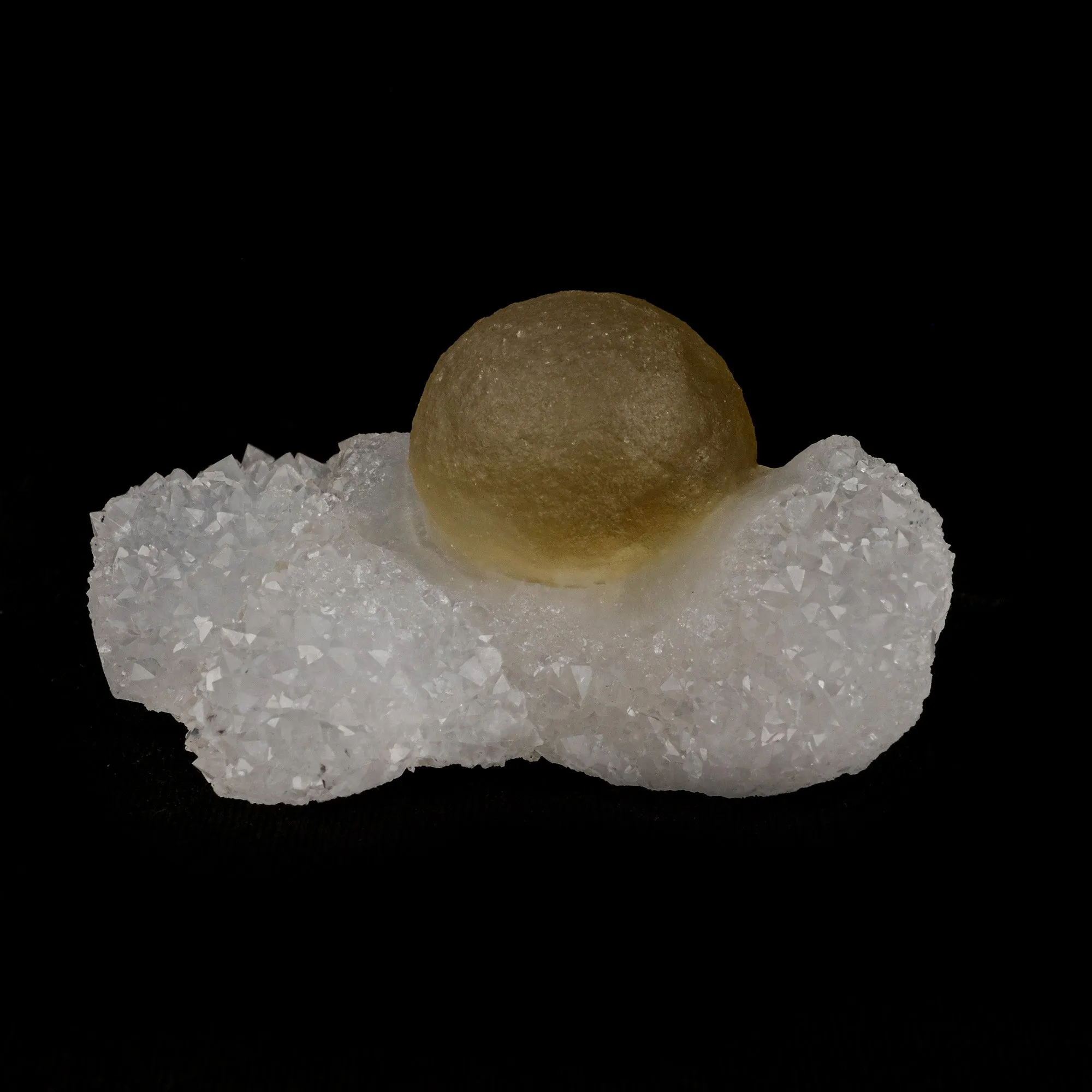 Fluorite Botridoal on MM Quartz Natural Mineral Specimen - image 1