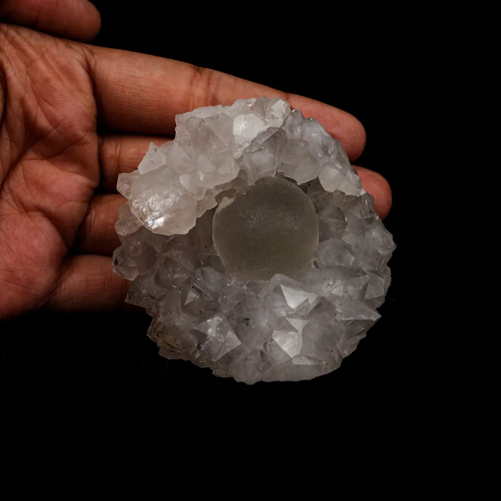 Fluorite Botridoal on MM Quartz Natural Mineral Specimen - image 5