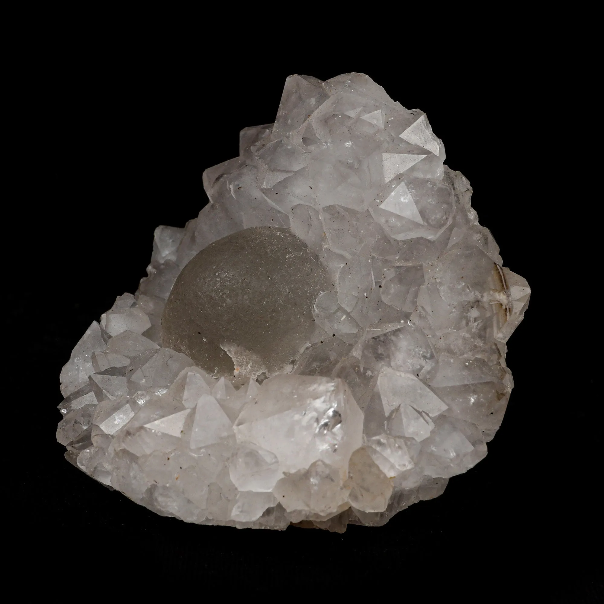 Fluorite Botridoal on MM Quartz Natural Mineral Specimen - image 2