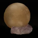 Fluorite Botryoidal on Amethyst Natural Mineral Specimen - image 2