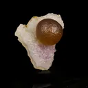 Fluorite botryoidal on Amethyst Natural Mineral Specimen - image 3