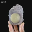 Fluorite Botryoidal on Amethyst Natural Mineral Specimen - image 7