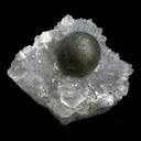 Fluorite Botryoidal on MM Quartz Natural Mineral Specimen - image 2