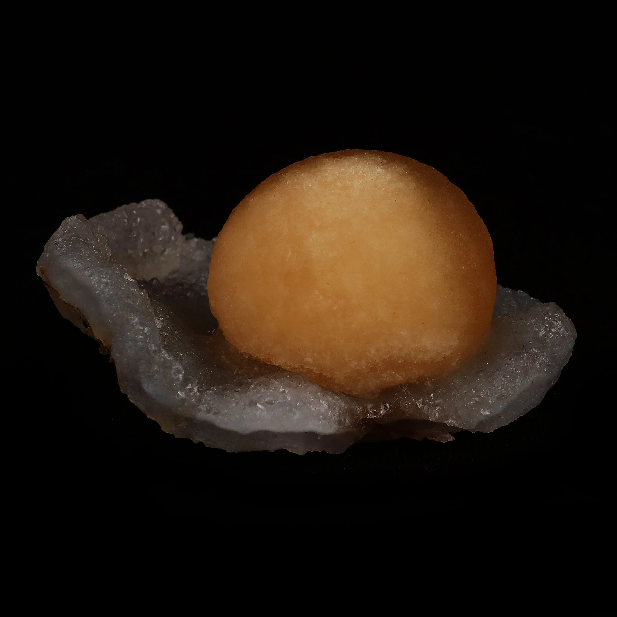 Fluorite Botryoidal on MM Quartz Natural Mineral Specimen - image 6