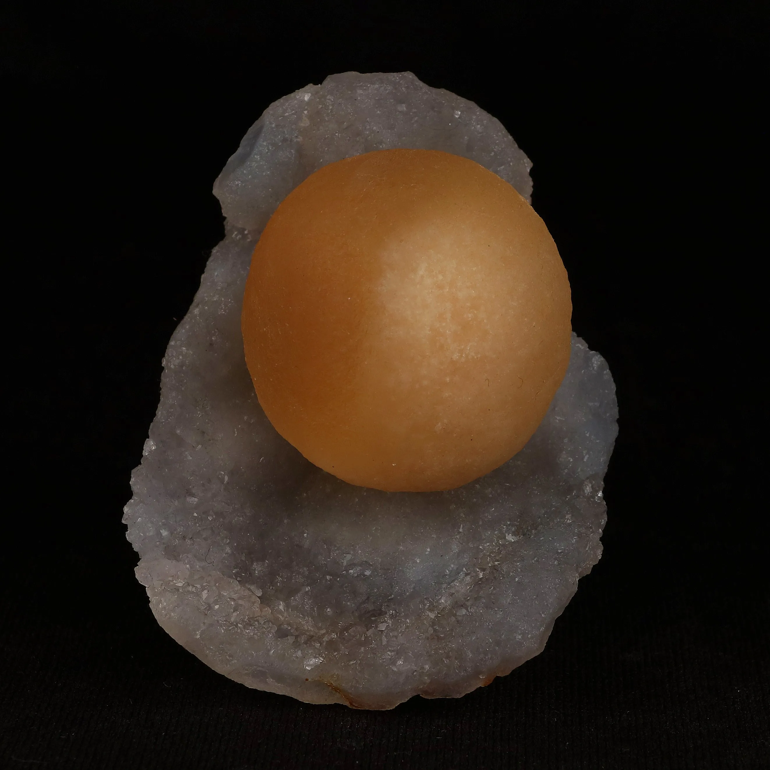 Fluorite Botryoidal on MM Quartz Natural Mineral Specimen - image 1