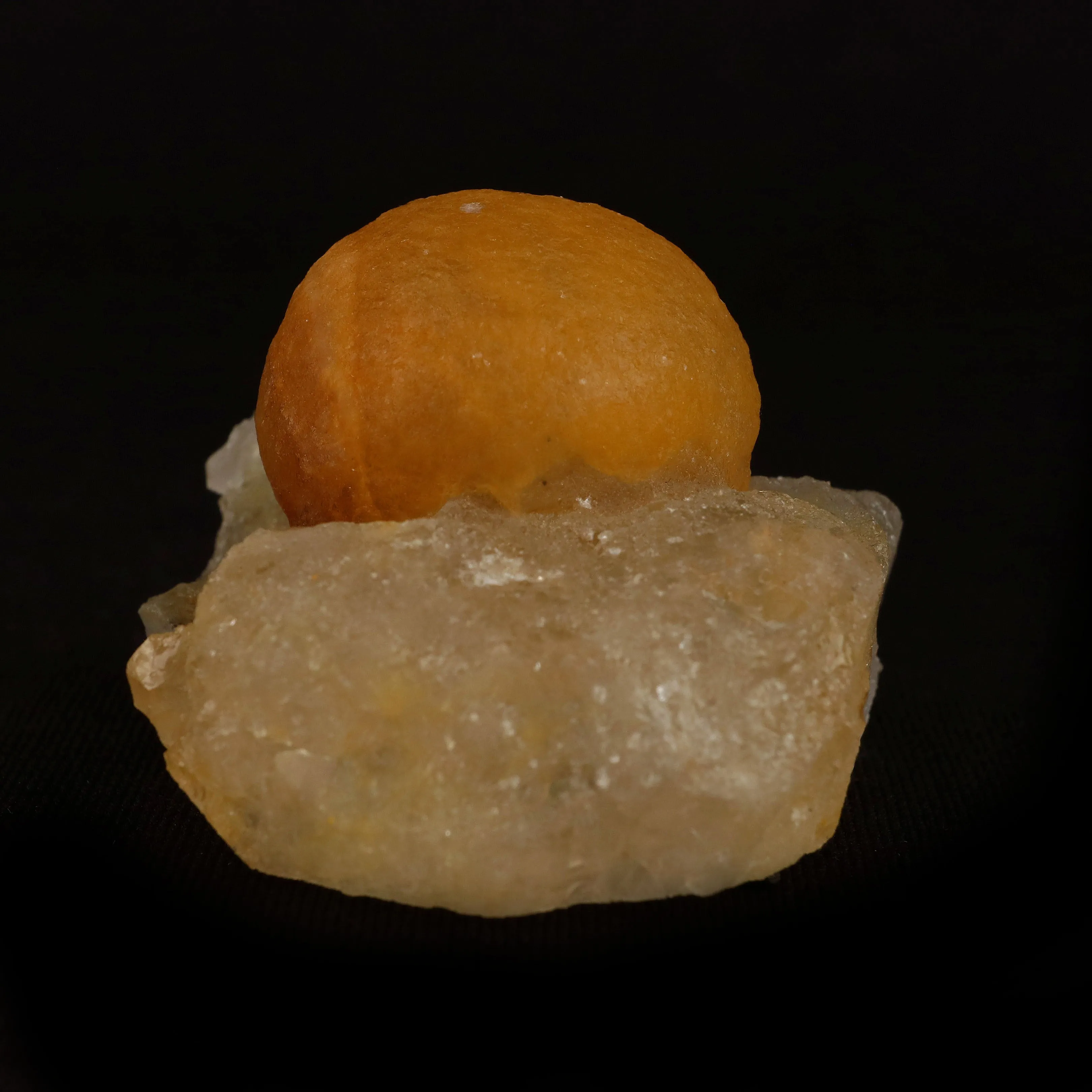 Fluorite Botryoidal On MM Quartz Natural Mineral Specimen - image 2