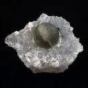 Fluorite Botryoidal on MM Quartz Natural Mineral Specimen - image 1