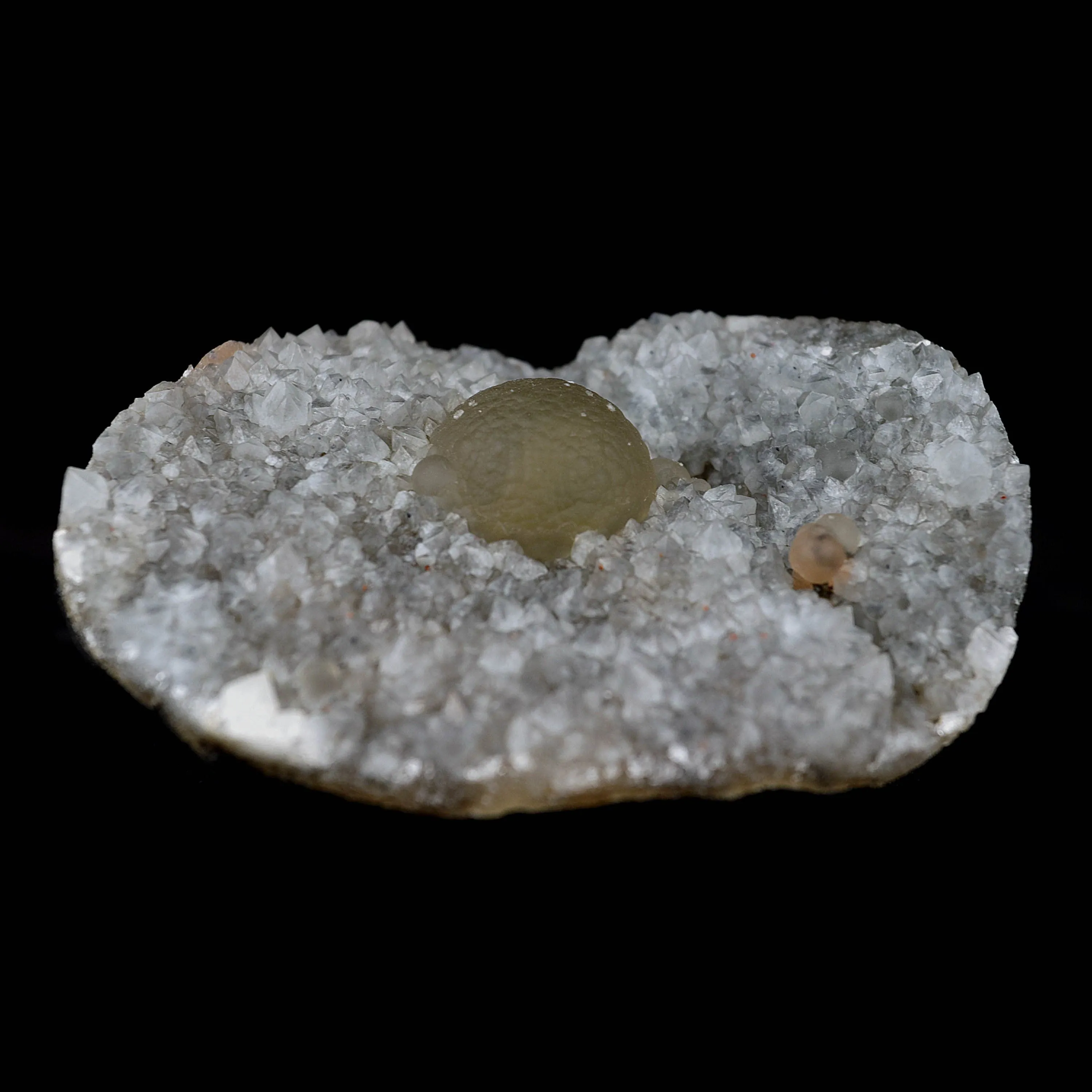 Fluorite Botryoidal on MM Quartz Natural Mineral Specimen - image 5