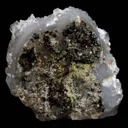 Fluorite Botryoidal on MM Quartz Natural Mineral Specimen - image 6