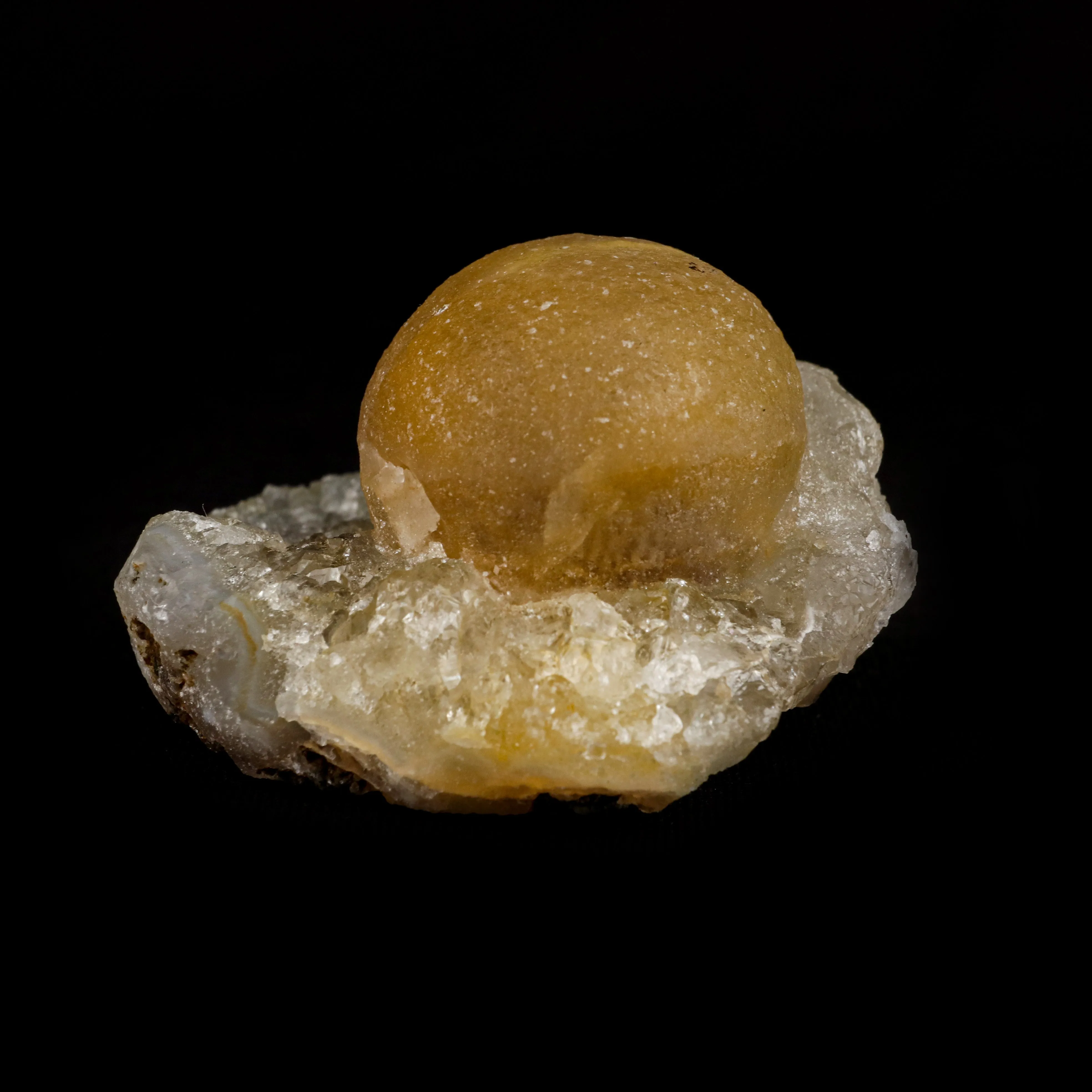 Fluorite Botryoidal on MM Quartz Natural Mineral Specimen - image 3