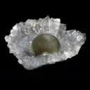 Fluorite Botryoidal on MM Quartz Natural Mineral Specimen - image 5