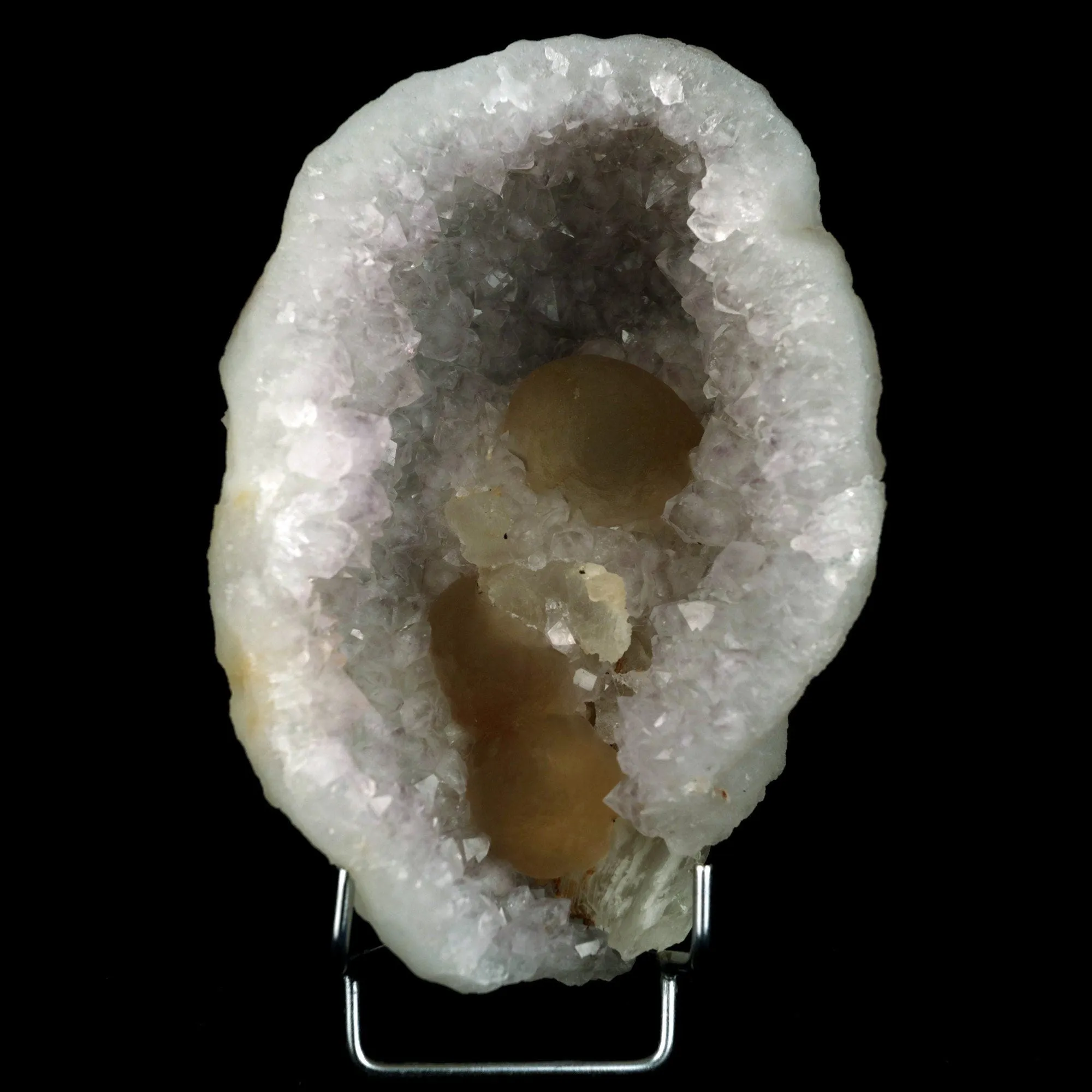 Fluorite Botryoidal on MM Quartz Natural Mineral Specimen - image 1