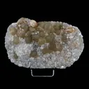 Fluorite Botryoidal on MM Quartz Plate Natural Mineral Specimen - image 1
