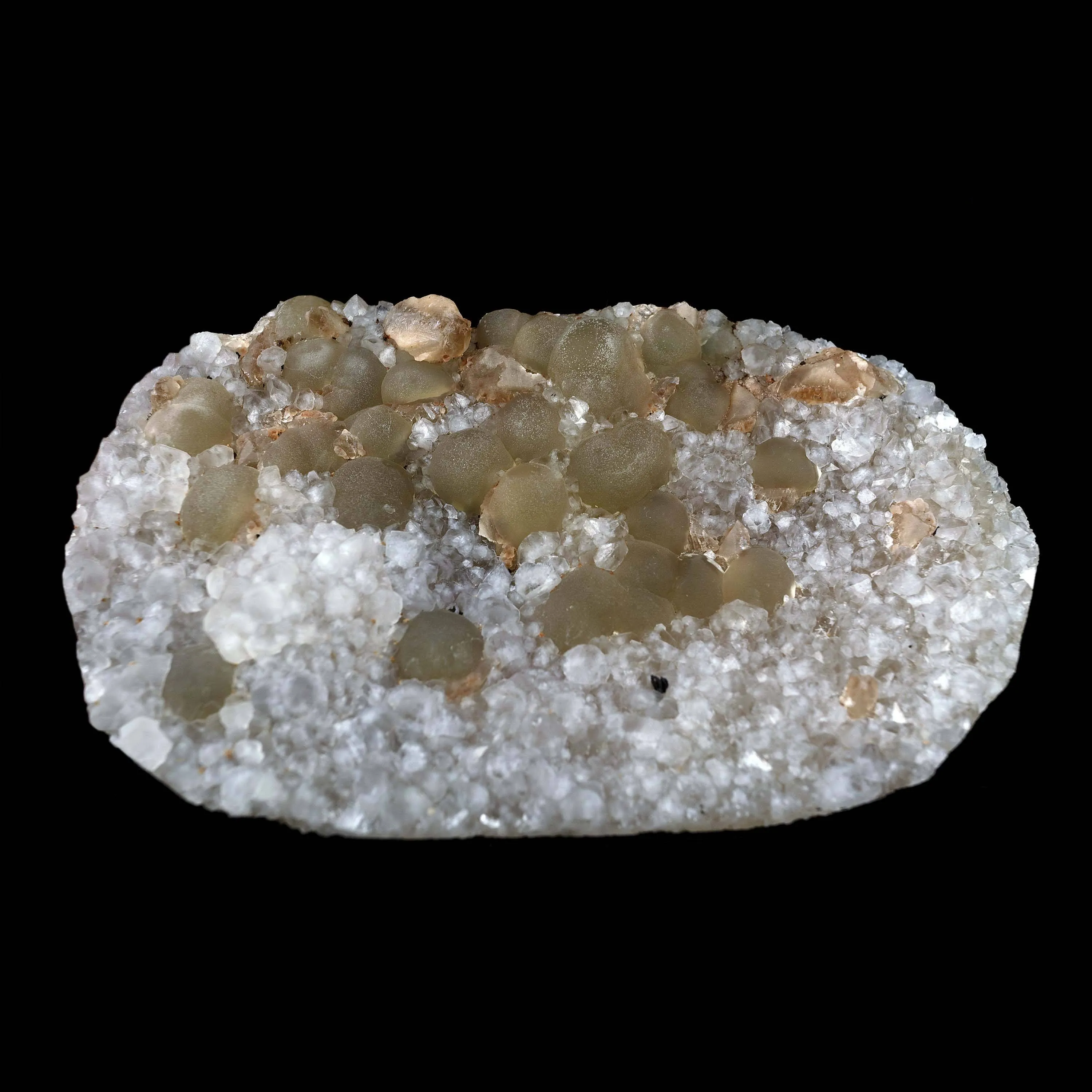 Fluorite Botryoidal on MM Quartz Plate Natural Mineral Specimen - image 5