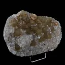 Fluorite Botryoidal on MM Quartz Plate Natural Mineral Specimen - image 3