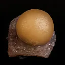 Fluorite  Botryoidal on Quartz Natural Mineral Specimen - image 1