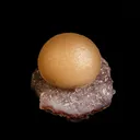 Fluorite  Botryoidal on Quartz Natural Mineral Specimen - image 5