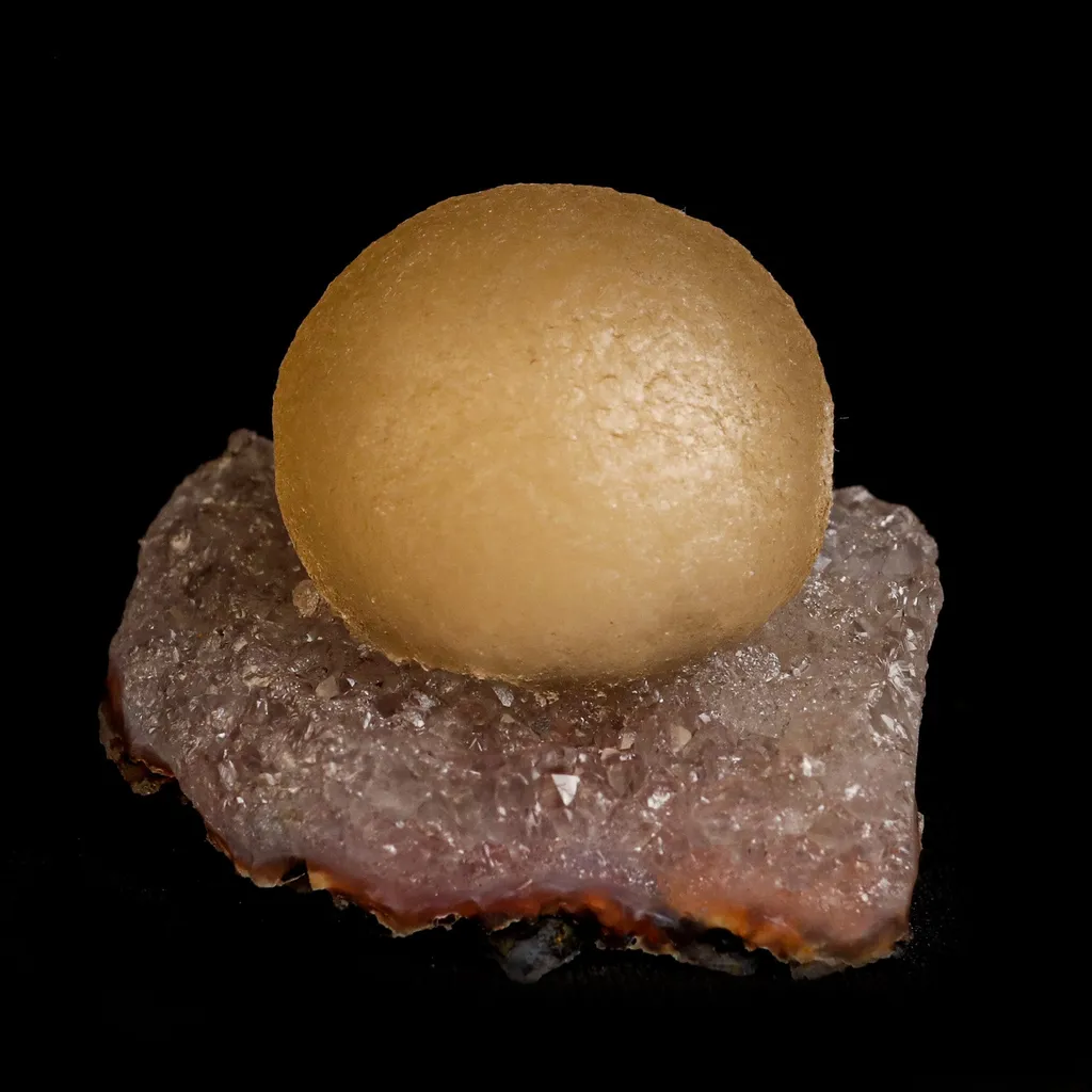 Fluorite Botryoidal on Quartz Natural Mineral Specimen - image 2