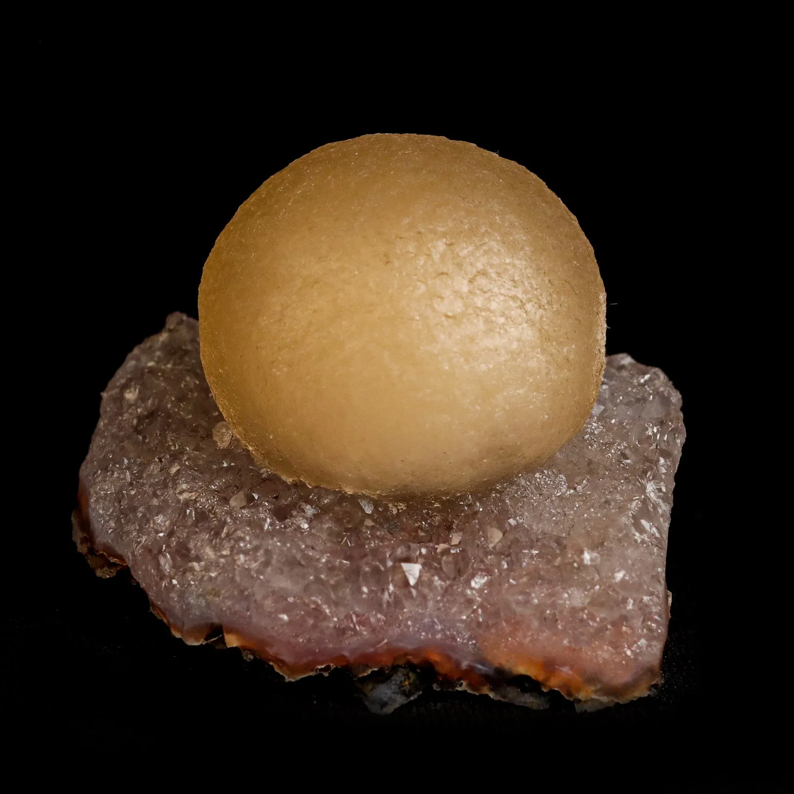 Fluorite  Botryoidal on Quartz Natural Mineral Specimen - image 2