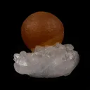 Fluorite Botryoidalon on MM Quartz Natural Mineral Specimen - image 3