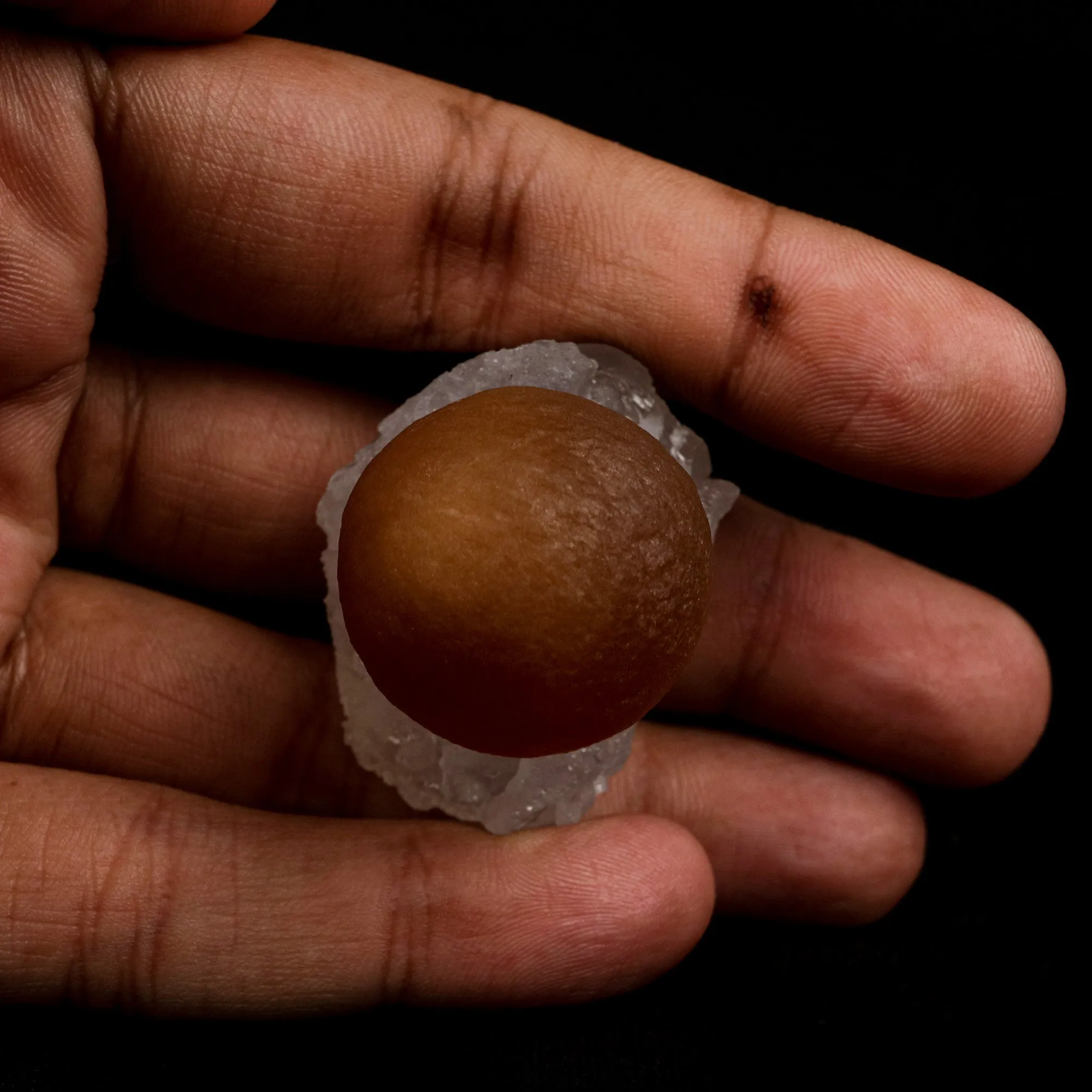 Fluorite Botryoidalon on MM Quartz Natural Mineral Specimen - image 6