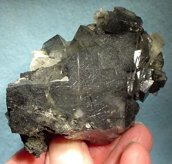 Fluorite, Boulangerite image