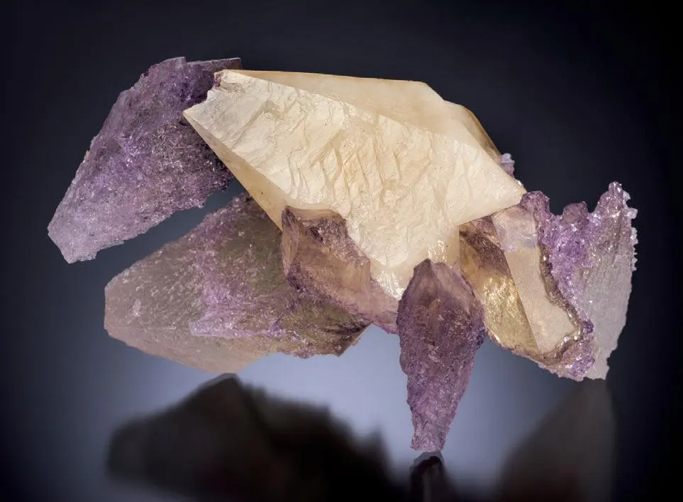 Fluorite, Calcite image