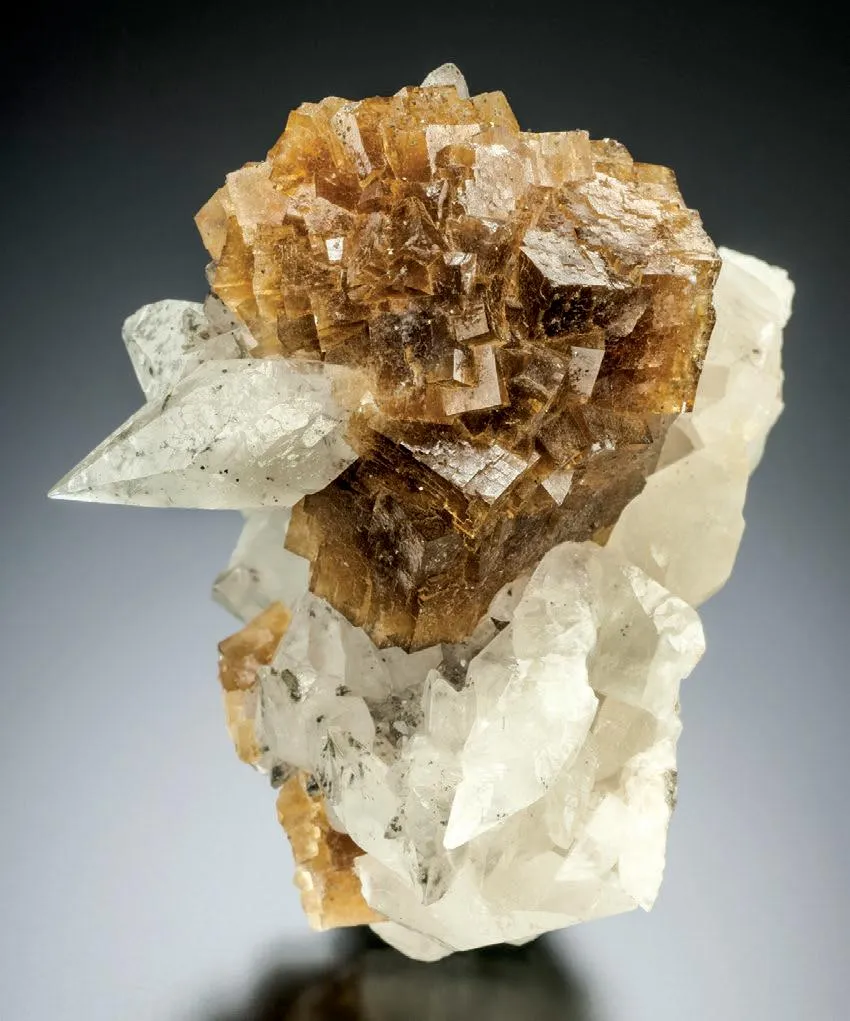 Fluorite, Calcite image