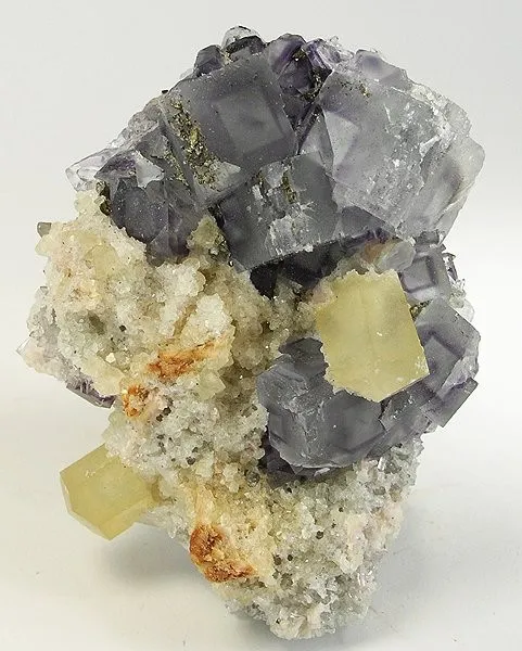 Fluorite, Calcite image