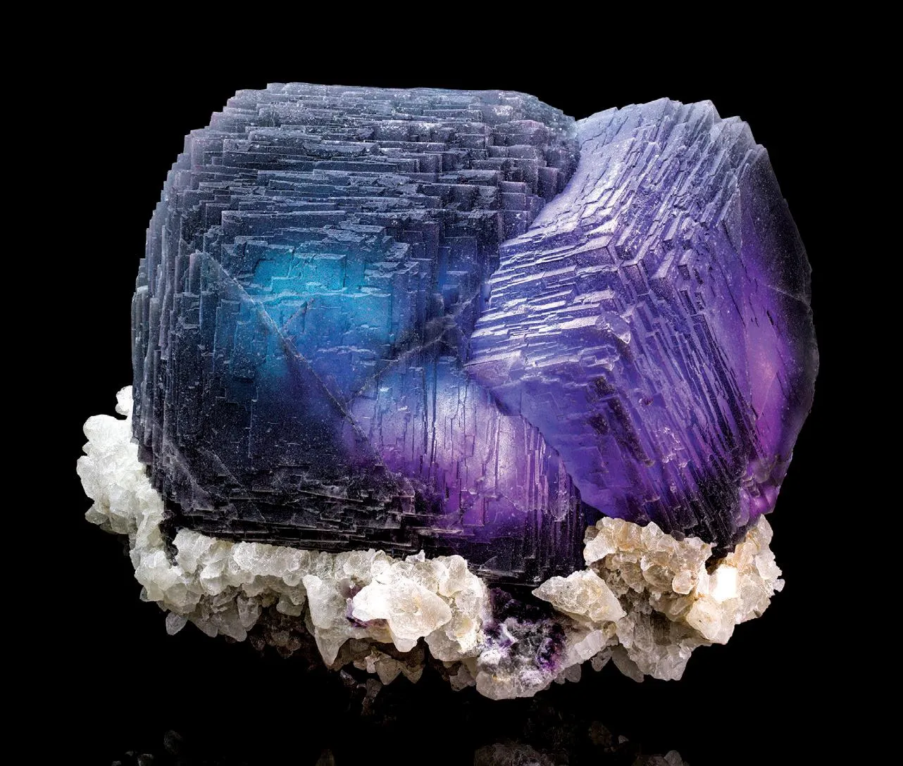 Fluorite, Calcite - image 1