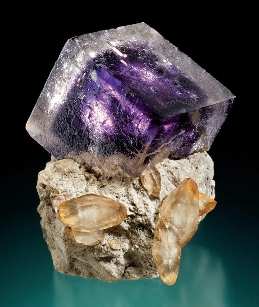 Fluorite, Calcite - image 1