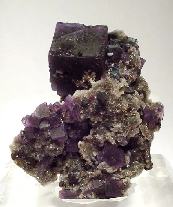 Fluorite, Calcite image