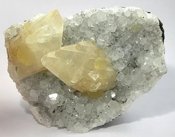 Fluorite, Calcite image