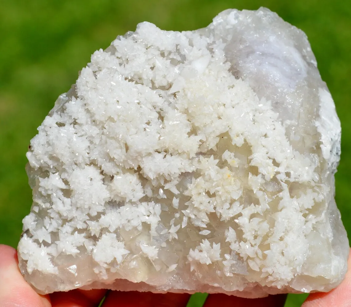 Fluorite & Calcite 435 grams - Fontsante Mine, Tanneron, Var, France - image 5