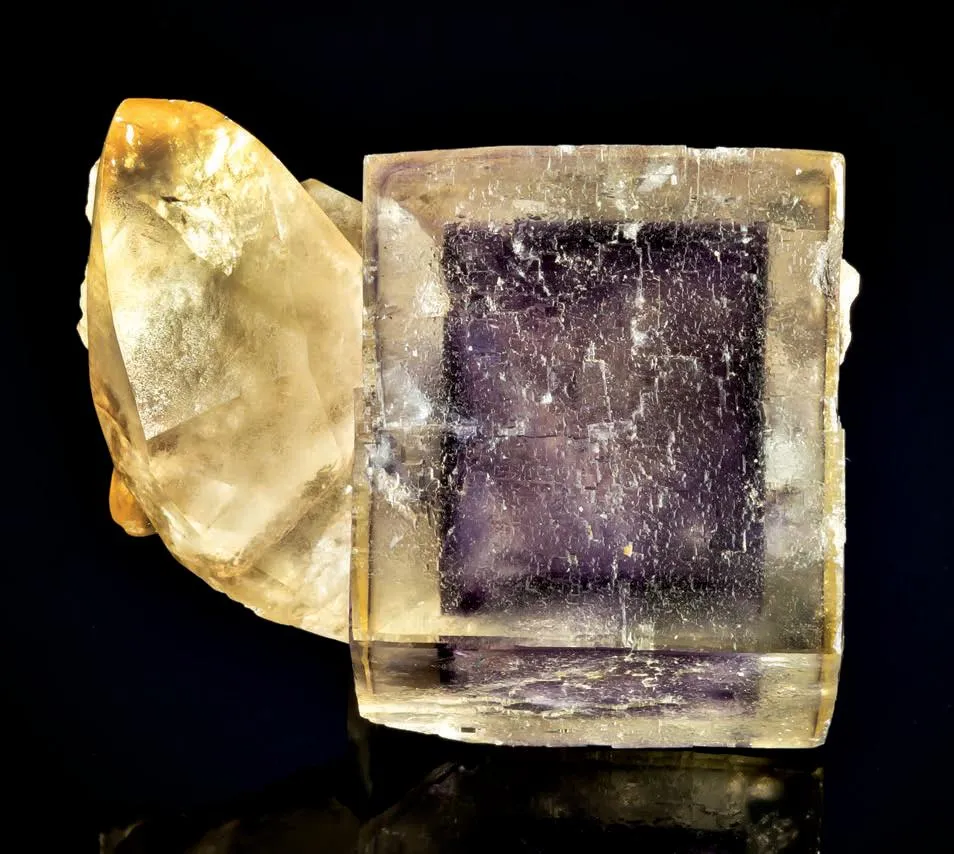 Fluorite, Calcite image