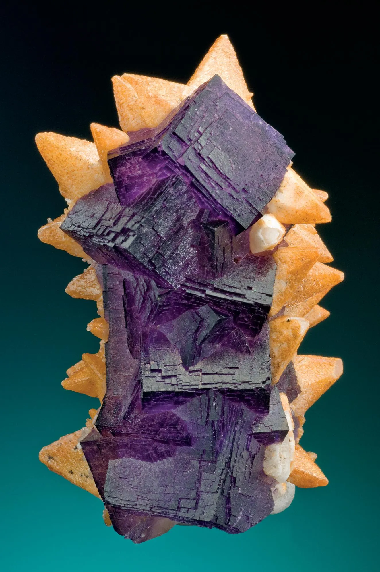 Fluorite, Calcite - image 1