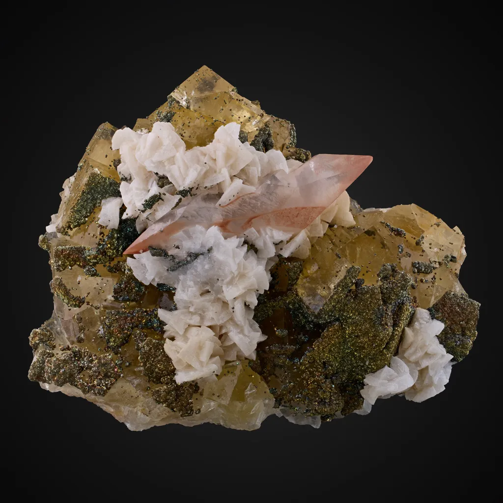 Fluorite, Calcite image