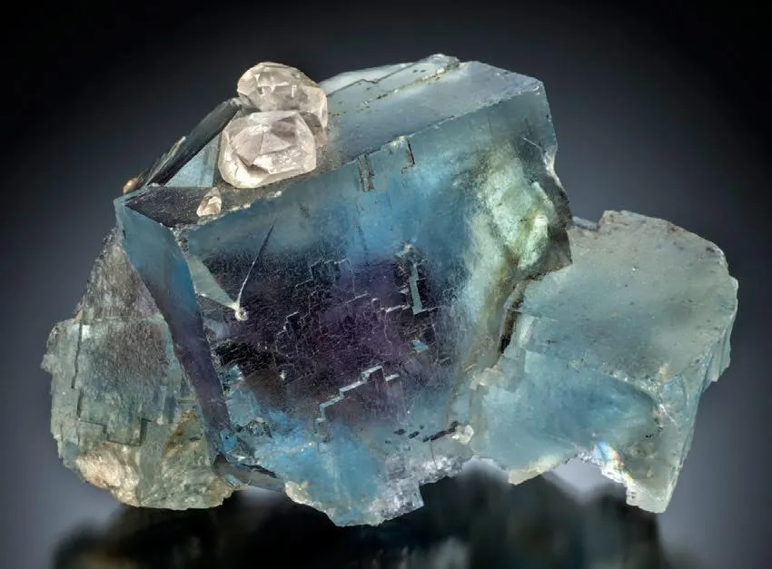 Fluorite, Calcite image