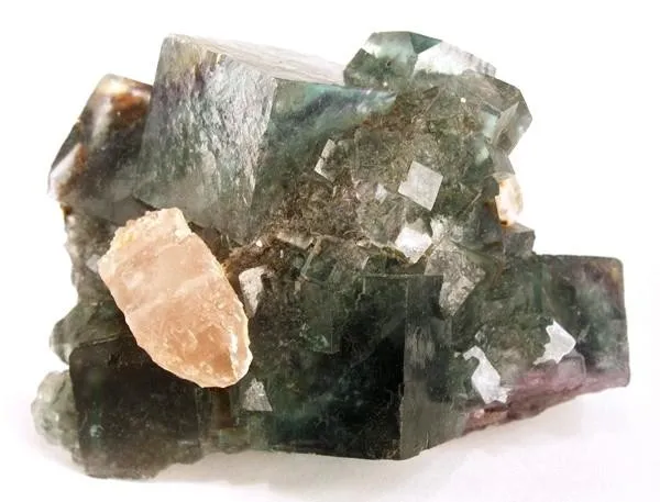 Fluorite, Calcite image