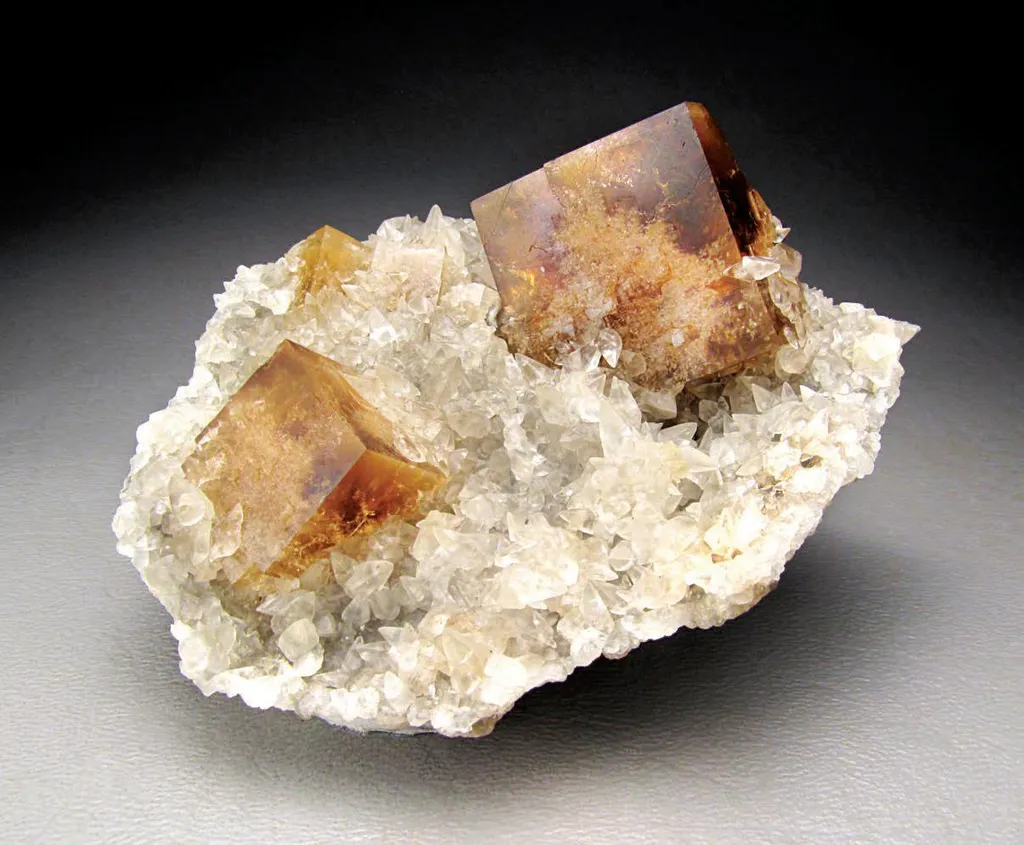 Fluorite, Calcite image