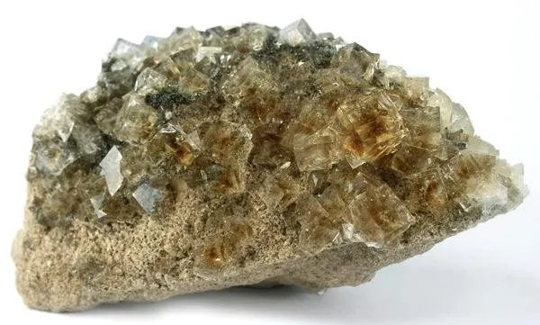 Fluorite, Calcite image