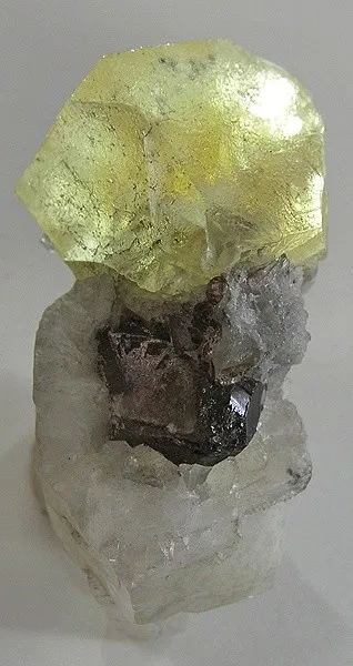 Fluorite, Calcite image
