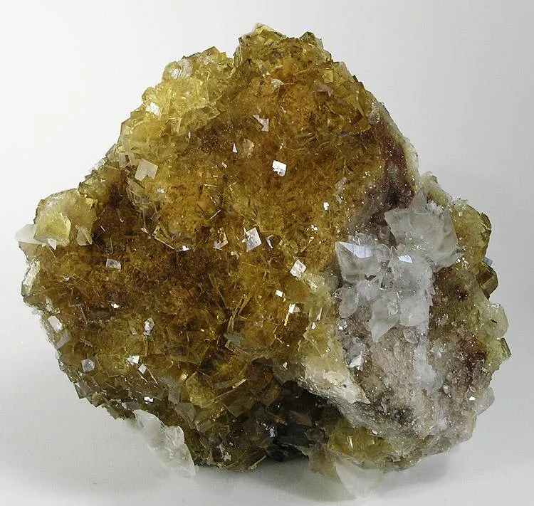 Fluorite, Calcite image